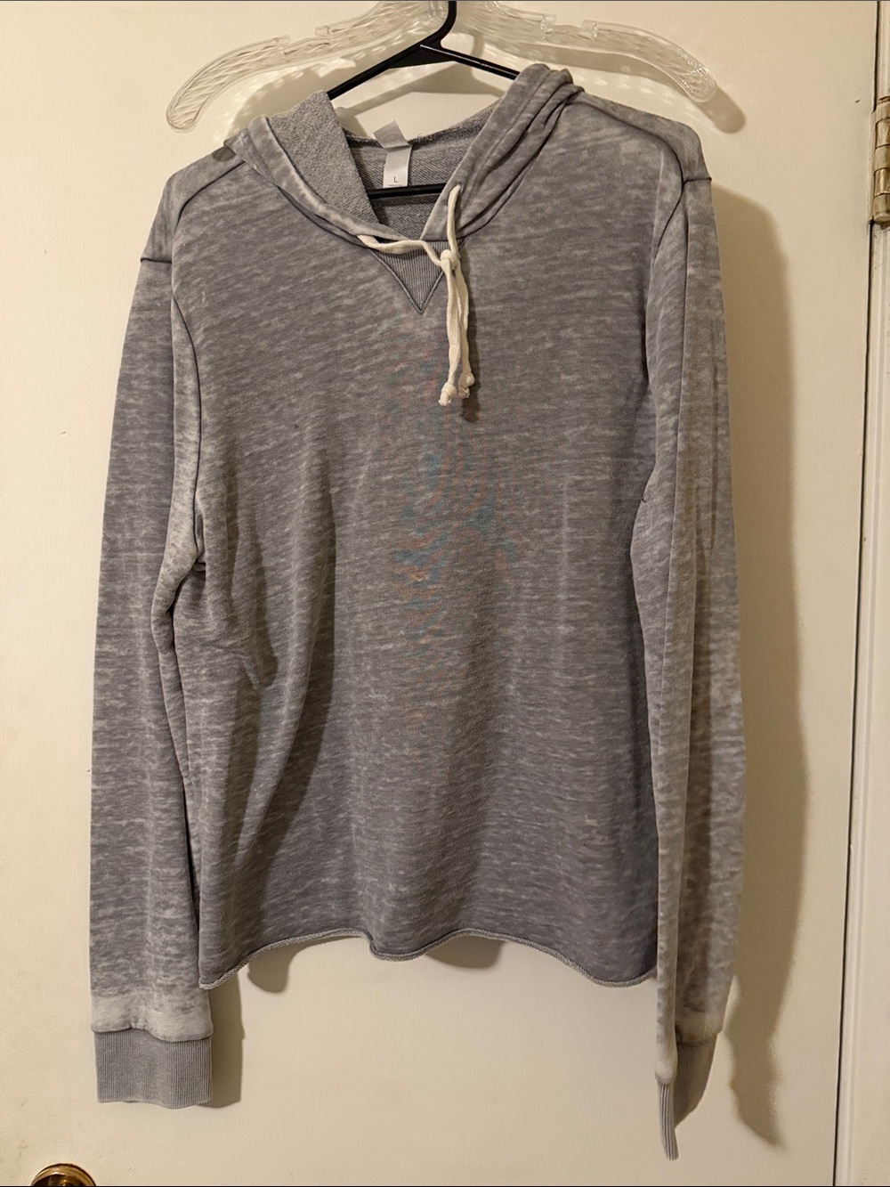 Alternative Women's Heather Gray Lightweight Hoodie